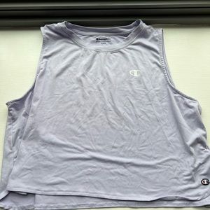 Light purple Champion work out tank. Size XL
